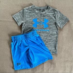 Under Armour Graphic Tee and Shorts Set